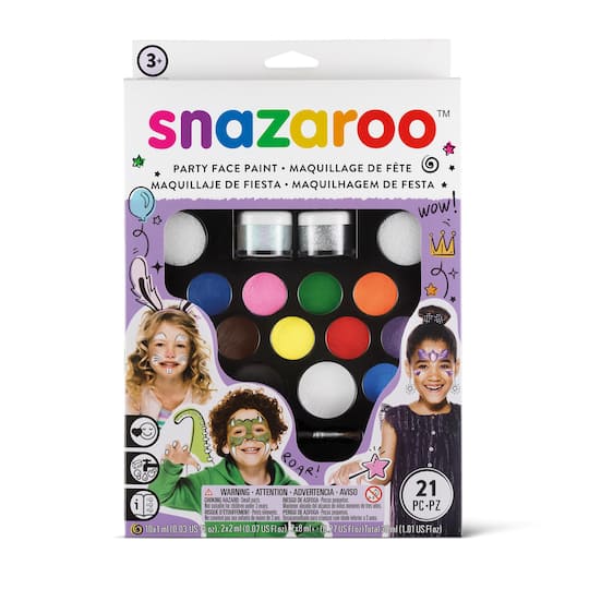 Find The Snazaroo Ultimate Party Pack Face Painting Kit At Michaels